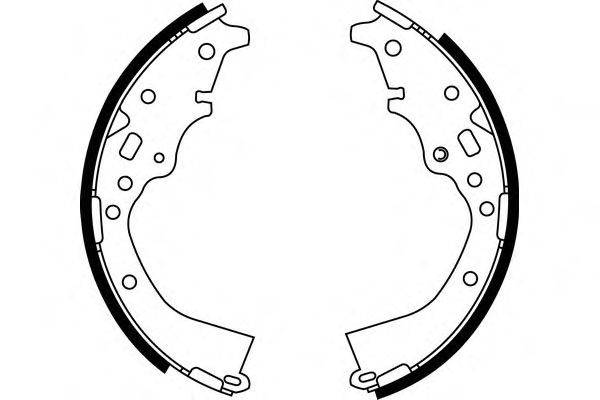 Комплект тормозных колодок SIMER S898