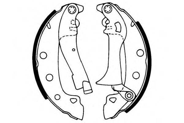 Комплект тормозных колодок SIMER S394