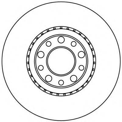 Тормозной диск SIMER D2008