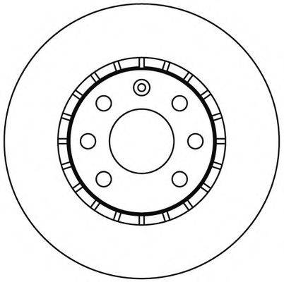 Тормозной диск SIMER D2031