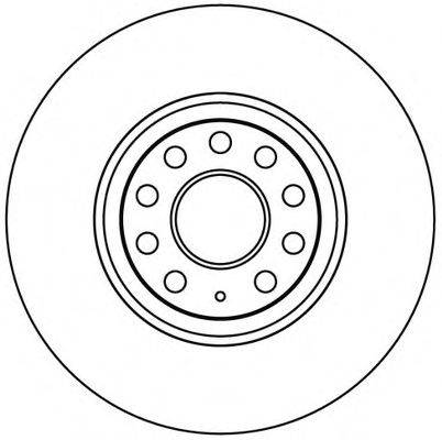 Тормозной диск SIMER D2072