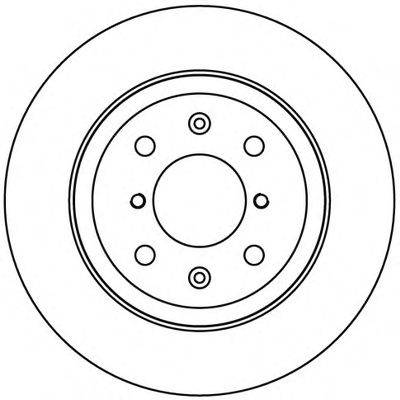 Тормозной диск SIMER D2163