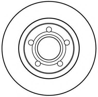 Тормозной диск SIMER D2183