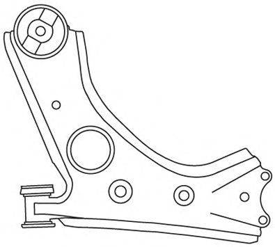 Рычаг независимой подвески колеса, подвеска колеса FRAP 3987