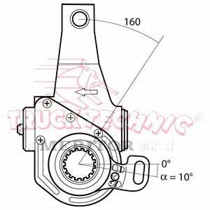 Регулируемый вал, регулятор TRUCKTECHNIC TT70.09.289
