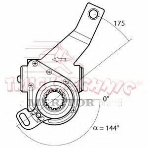Регулируемый вал, регулятор TRUCKTECHNIC TT70.09.309