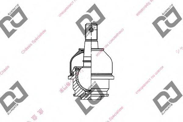 Несущий / направляющий шарнир DJ PARTS DB1016