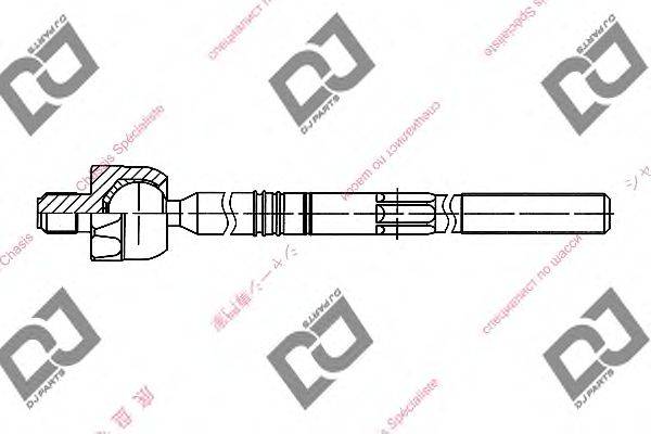 Осевой шарнир, рулевая тяга DJ PARTS DR1127