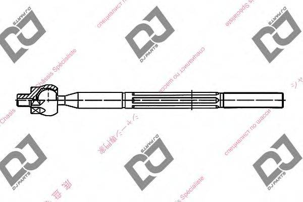 Осевой шарнир, рулевая тяга DJ PARTS DR1050