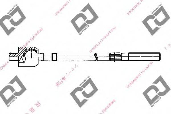 Осевой шарнир, рулевая тяга DJ PARTS DR1003