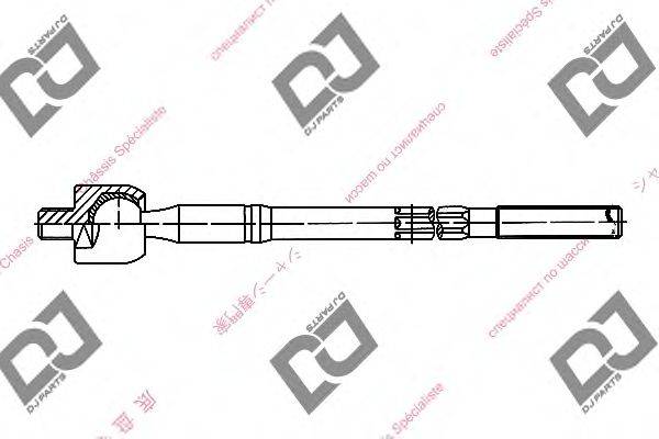 Осевой шарнир, рулевая тяга DJ PARTS DR1005