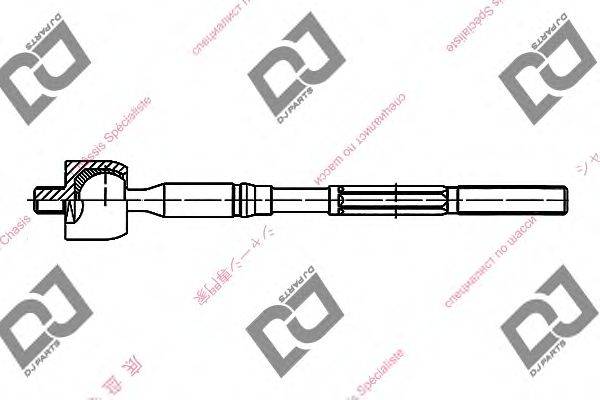 Осевой шарнир, рулевая тяга DJ PARTS DR1010