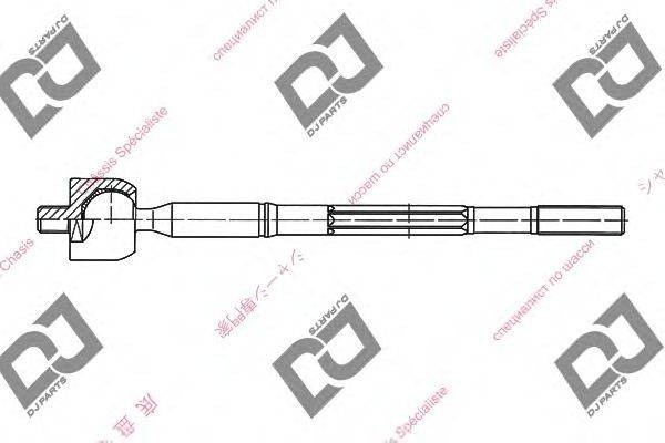 Осевой шарнир, рулевая тяга DJ PARTS DR1011