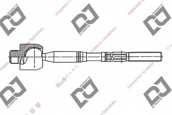 Осевой шарнир, рулевая тяга DJ PARTS DR1017