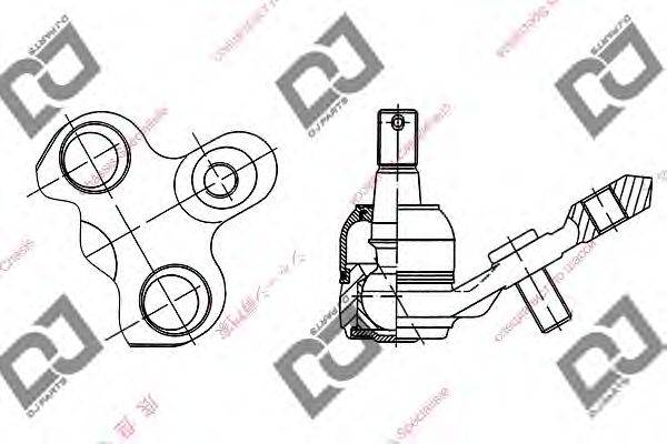 Несущий / направляющий шарнир ACDelco J4862040