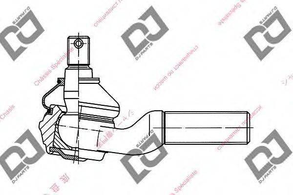 Наконечник поперечной рулевой тяги DJ PARTS DE1029