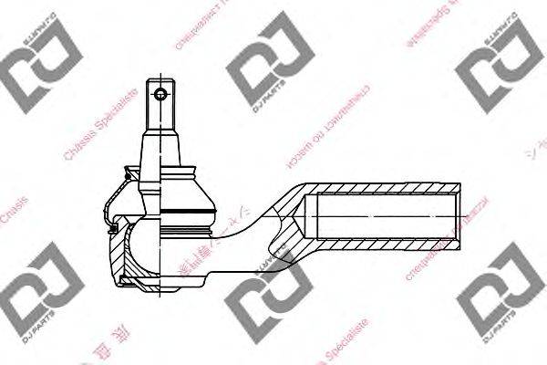 Наконечник поперечной рулевой тяги DJ PARTS DE1065