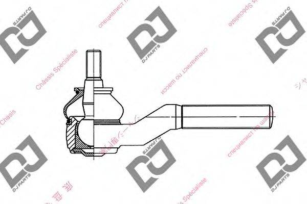 Наконечник поперечной рулевой тяги DJ PARTS DE1134