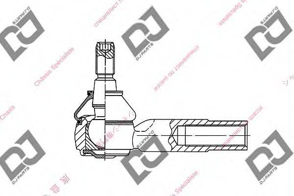 Наконечник поперечной рулевой тяги DJ PARTS DE1140