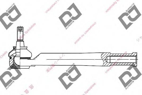 Наконечник поперечной рулевой тяги DJ PARTS DE1275