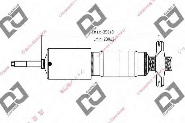 Амортизатор DJ PARTS DS1173HT