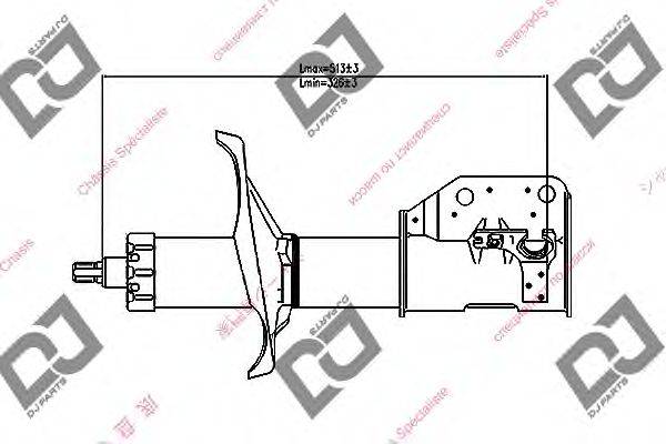 Амортизатор DJ PARTS DS1190GS