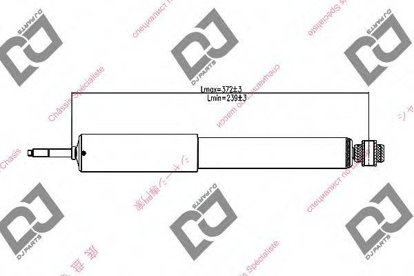 Амортизатор DJ PARTS DS1204GT