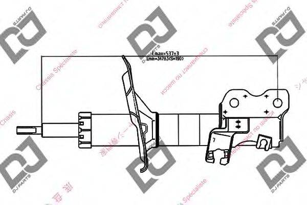 Амортизатор DJ PARTS DS1114GS