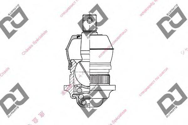 Несущий / направляющий шарнир DJ PARTS DB1036