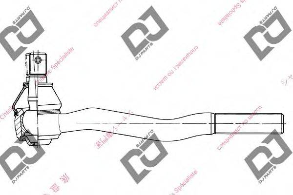 Наконечник поперечной рулевой тяги DJ PARTS DE1284