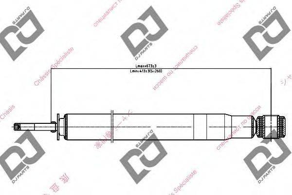 Амортизатор DJ PARTS DS1044GT