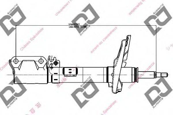 Амортизатор DJ PARTS DS1053GS