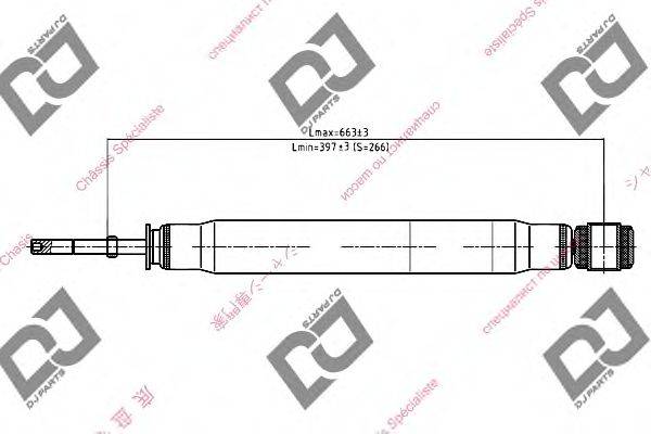 Амортизатор DJ PARTS DS1054GT