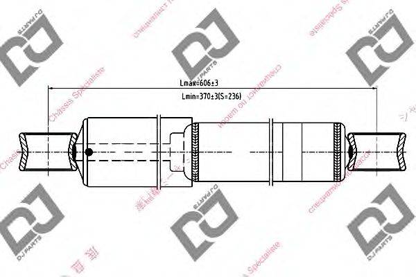 Амортизатор DJ PARTS DS1060GT