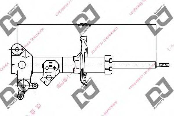 Амортизатор DJ PARTS DS1120GS