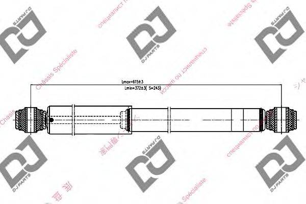 Амортизатор DJ PARTS DS1124HT