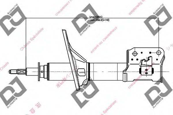 Амортизатор DJ PARTS DS1164GS