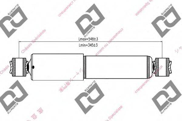 Амортизатор DJ PARTS DS1256GT