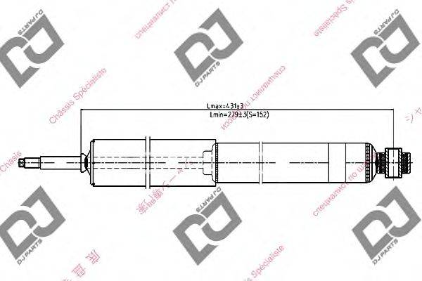 Амортизатор DJ PARTS DS1069GT