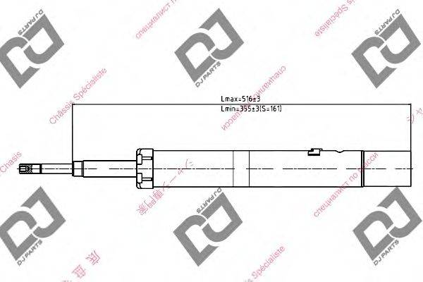 Амортизатор DJ PARTS DS1078GS