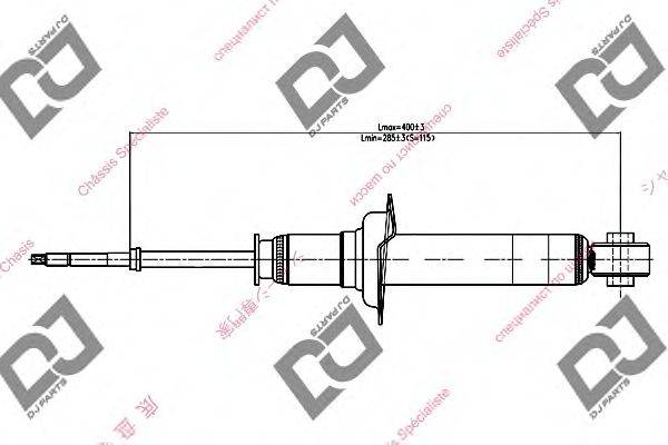 Амортизатор DJ PARTS DS1100GT