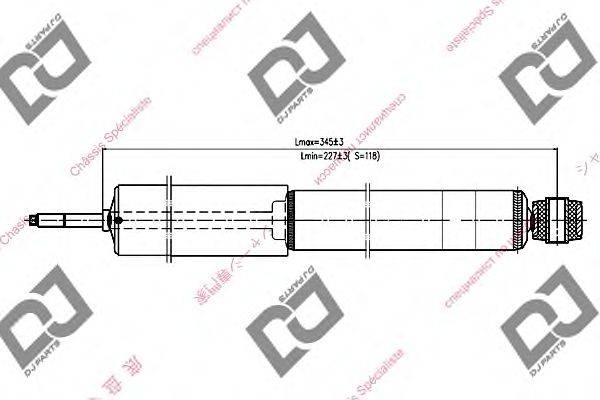 Амортизатор DJ PARTS DS1174GT