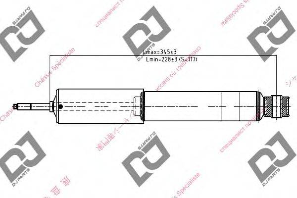 Амортизатор DJ PARTS DS1179GT