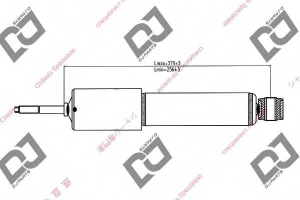 Амортизатор DJ PARTS DS1255GT