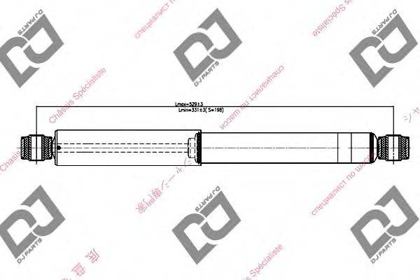 Амортизатор DJ PARTS DS1298GT