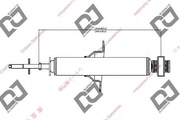 Амортизатор DJ PARTS DS1324GT