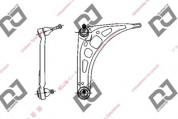 Рычаг независимой подвески колеса, подвеска колеса DJ PARTS DA1143