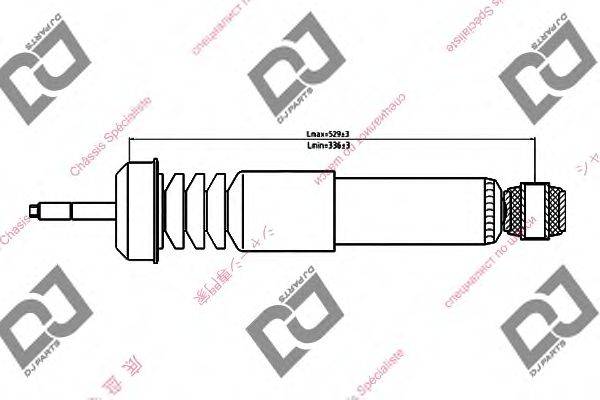 Амортизатор DJ PARTS DS1425GT