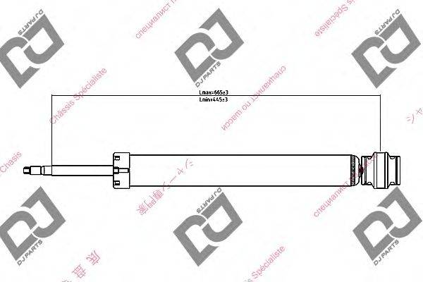 Амортизатор DJ PARTS DS1442GT