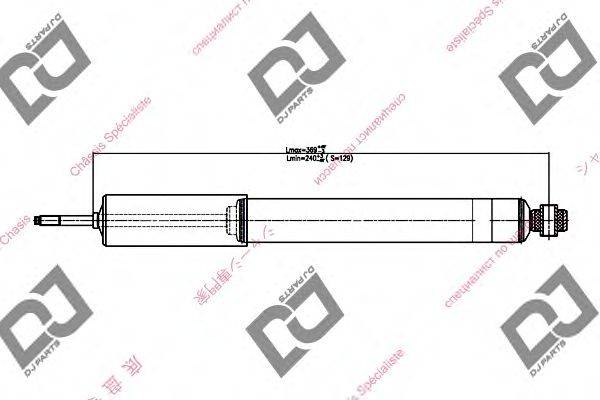 Амортизатор DJ PARTS DS1678HT